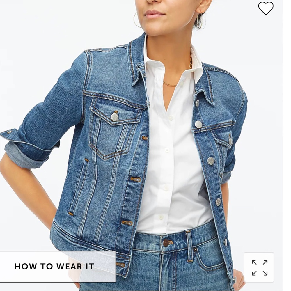 J Crew Jean Jacket XS NWT